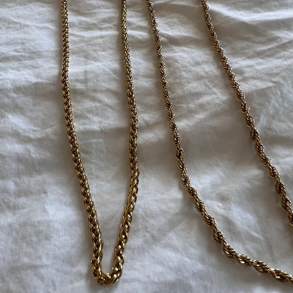 Four piece gold plated and silver necklace and bracelet set - Picture 8 of 10